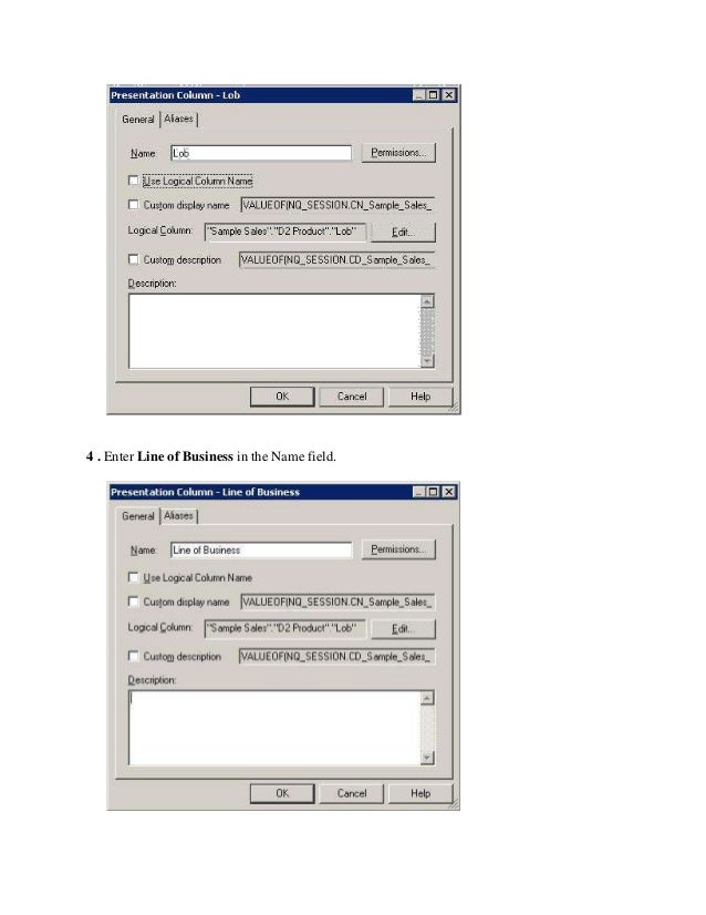 : Creation Repository 11g Steps OBIEE Repository : Steps Creation OBIEE 11g
